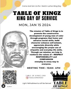 Table of Kingz: Day of Service 